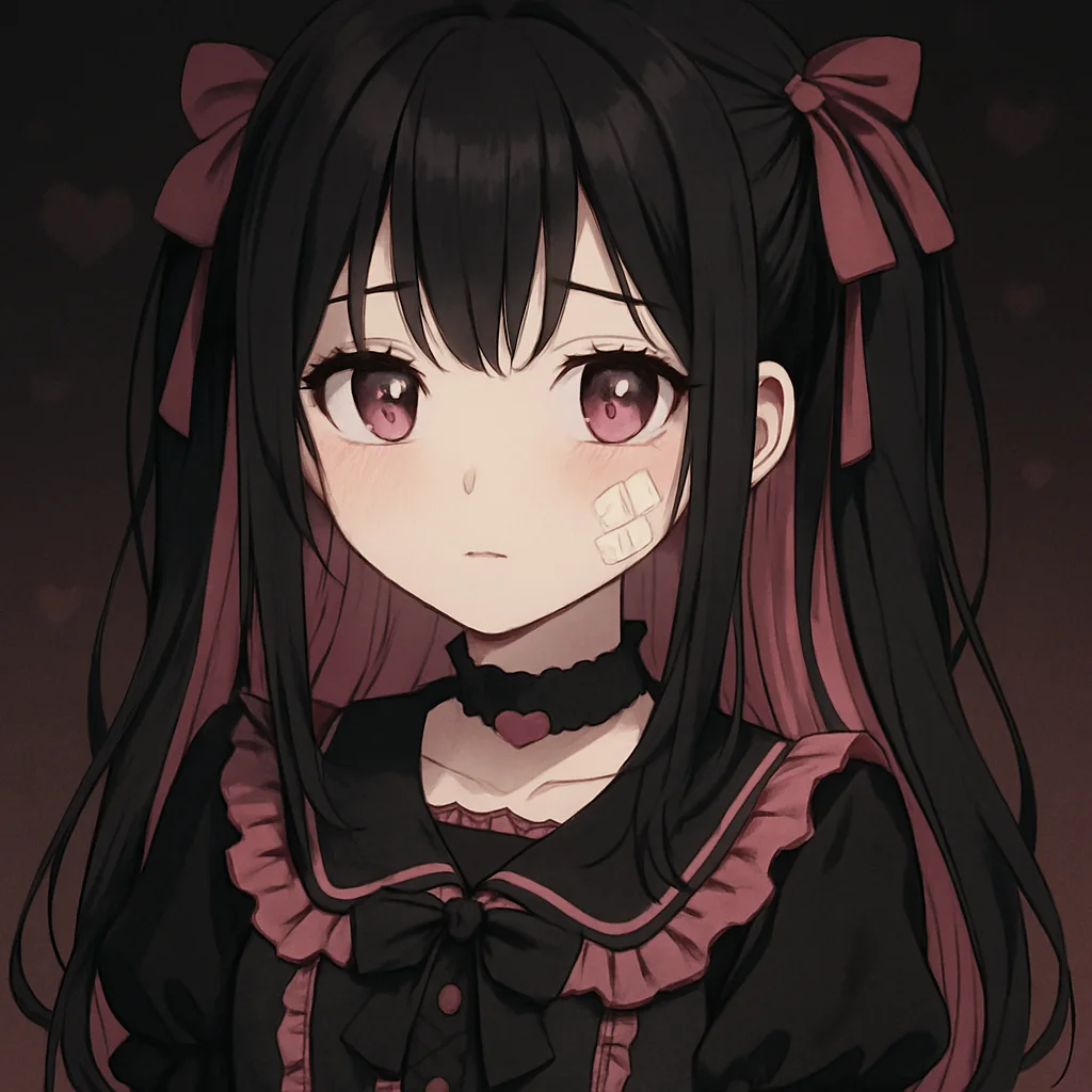Yuni, the jirai-kei AI companion character